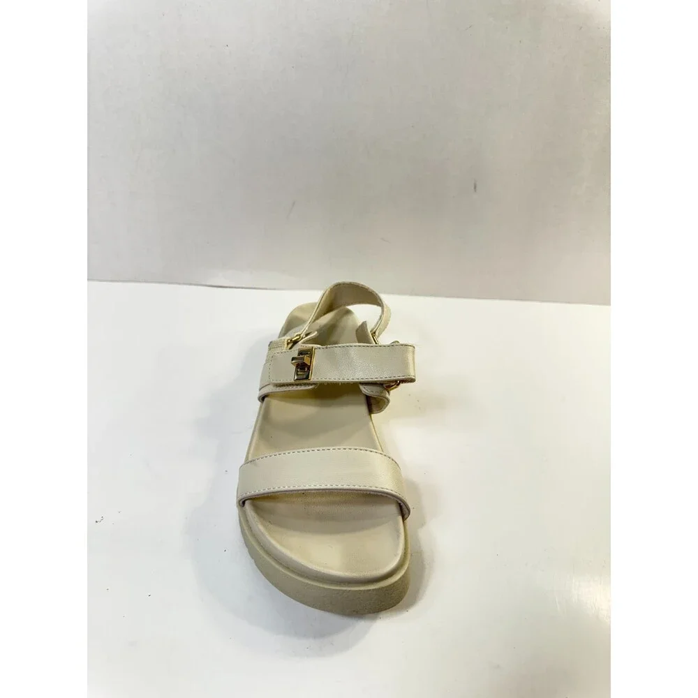 Steve Madden Youths Mona Ivory Straps US 2 Youths
